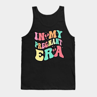 In My Pregnant Era Funny Pregnancy Announcement Pregnant Tank Top